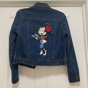 Disney Parks Denim Minnie Mouse Jacket